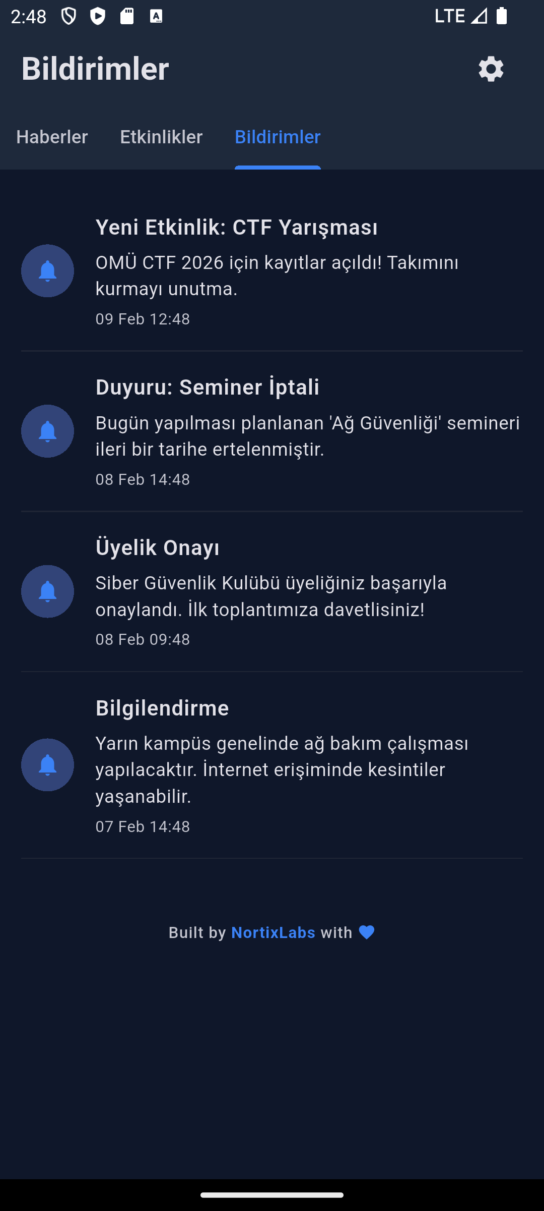 Akademiz Social Features